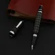 Luxury High Quality 005 Frosted BLACK Rollerball Pen Signature INK PEN Spinning BALL POINT PEN