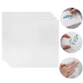 4pcs/set Water Soluble Embroidery Stabiliser Wash Away Cold Water Soluble Film Water Solute