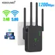 Wireless 5G WiFi Repeater 1200Mbps Router Wifi Booster Dual Band Long Range Extender 5Ghz Wi-Fi