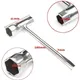 Spark Plug Socket Wrench 13mm & 19mm Stainless Steel Spanner for Gasoline Chainsaw and Brush Cutter