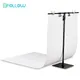 BFOLLOW T Shape Background Stand with PVC Backdrop Kit for Product Photography Desktop Photo