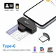 Rocketek CSCR3 Smart CAC Card Reader Type-c Bank Tax Declaration SIM Card/IC Card ID Card Reader