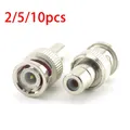 1pc/10pcs BNC male TO RCA female Plug COAX Adapter Connector plug F/M Couple for Security System