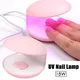 18W Shell UV Nail Lamp Dryer Mini Single Finger Egg Phototherapy Machine Fast Drying Portable