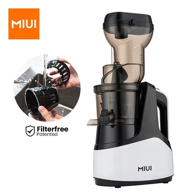 MIUI Slow Juicer 7LV Screw Cold Press Extractor FilterFree Easy Wash Electric Fruit Juicer Machine