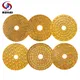 6PCS/Set 4 Inch Super Diamond Polishing Pads 100mm Copper Metal Bond Wet Polishing Pad For Marble