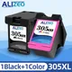Alizeo Remanufactured Replacement For HP 305 HP 305 XL Ink Cartridge For HP Deskjetseries 4100 1212