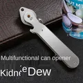 Manual Can Opener Stainless Steel Tin Opener Kitchen Can Piercer Wine Beer Bottle Opener For