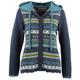 Flomax - Women's Kapuzen Jacke Jolanda - Wolljacke Gr XS blau