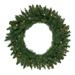 Winona Fir Artificial Christmas Wreath, 30-Inch, Warm White LED Lights - Green