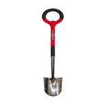 Radius Garden PRO Ergonomic Stainless Steel Floral Shovel Red