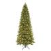 9' Slim Westford Spruce Artificial Christmas Tree, Clear Lights