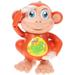 1Pc Dancing Singing Doll Toy Adorable Monkey Music Plaything with Light