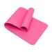 Yoga Mat for Women and Men Double-Sided Non Slip Exercise & Fitness Mat Eco Friendly TPE Workout Mat for Yoga Pilates and Floor Exercises with Carrying Strap Pink