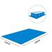 SDJMa Swimming Pool Ground Cloths-Rectangular Waterproof PE Swimming Pool Liner Pad for Protect Above Ground Pool Prevents Punctures Pool