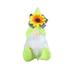 CSCHome Sunflower Gnome Doll Gnome Home Decorations Summer Sunflower Doll Desktop Ornament Christmas Kitchen House Decorations(Green)