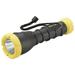 Ohm Electric Flashlight Handy Light LED Rubber Light Shockproof IPX4 190 Lumens ECLAT AAA Batteries x 3 Included Batteries Included Black LHP-R19C7 08-0928 OHM