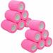 [12 Pack-3 x5Yards] Self Adhesive Bandage Wrap Athletic Tape Sports Tape Wrist and Ankle Wrap Tape Cohesive Bandage for Vet Tape(Pink)
