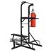 OWSOO Power Tower with Sit-up Bench and Boxing Bag