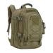 Multi-functional Large-Capacity Backpack Outdoor Mountaineering Backpack Hiking Bag(Army Green)