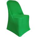 (2 PCS Spandex Folding Fitted Chair Covers Lycra Elastic Party Decoration Chair -