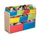 Children Deluxe Multi-Bin Toy Organizer with Storage Bins Sturdy