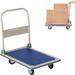 Bilot Folding Platform Cart Heavy Duty Hand Truck Moving Push Flatbed Dolly Cart for Warehouse Home Office 660 lbs Weight Capacity