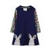 Youmylove Dresses For Girls Toddler Long Sleeve Dress Cute Bunny And Floral Cartoon Appliques Print A Line Flared Skater Dress Cotton Dress Outfit