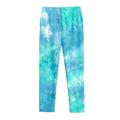 LOVEBAY Girls Leggings Soft Leggings Comfortable Pants Tie-dye Leggings Basic Stretch Pants Footless Stocking Pant Size 2-3 Years