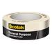 Scotch 1-1/2 x 60 YD Painters Masking Tape 36 MM x 55M Each