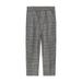 Shldybc Kids Boys Dress Pant Front Solid Color Lattice Casual School Uniform Suit Pants Party Suit Pant Boys Uniform Pants on Clearance( 3-4 Years Gray )