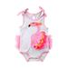 Toddler Kids Girls Bathing Tankini Bikini Suit Swimwear Little Mermaid Costume