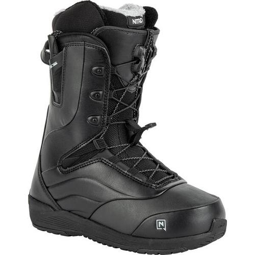 NITRO Damen Snowboot CROWN TLS W Boot´23, Größe 26 in Schwarz