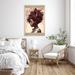 Trinx Red Wine Music Lose Your Mind - 1 Piece Rectangle Red Wine Music Lose Your Mind Canvas in Brown | 14 H x 11 W x 1.25 D in | Wayfair