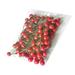 100pcs Bag Artificial Christmas Red Foam Simulation Fruit Small Cherry Home Christmas Gift Party DIY Decoration Supplies Red 10mm