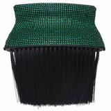 CLZOUD Car Cleaning Products Upholstery Dusting Brush Diamond Encrusted Brush Duster Soft Bristles Fine Brush Dusting Tool for Car Interior Exterior Sunroof Green