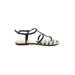 Gianni Bini Sandals: Black Checkered/Gingham Shoes - Women's Size 7 1/2