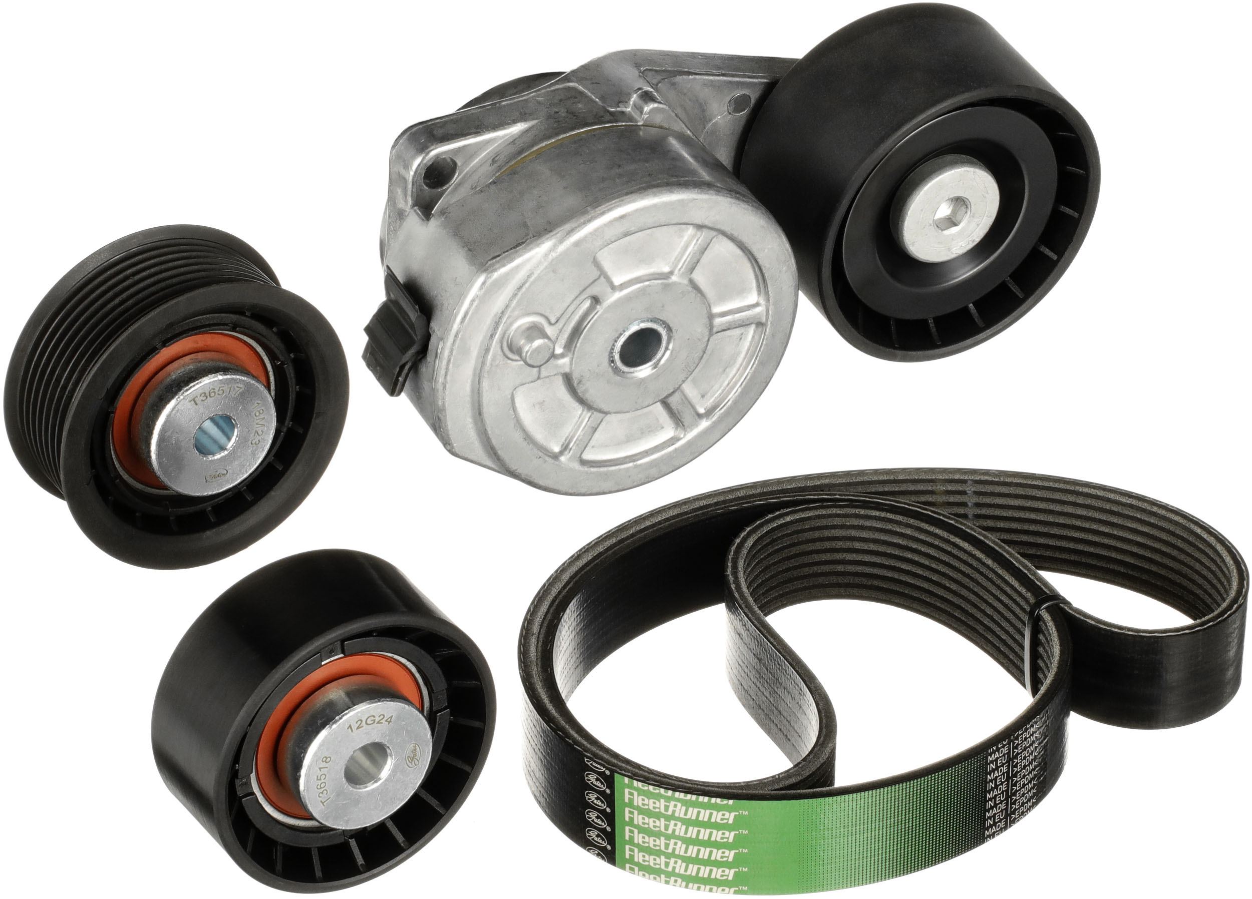 GATES Keilrippenriemensatz FleetRunner Micro-V® Kit K018PK2135HD Universal Image
