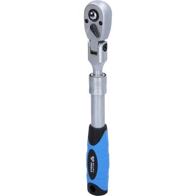 Brilliant Tools 3/8' Teleskop-Umschaltknarre mit flexibelem Kopf (250 - 350 mm) Umschaltknarre BT021997 Image