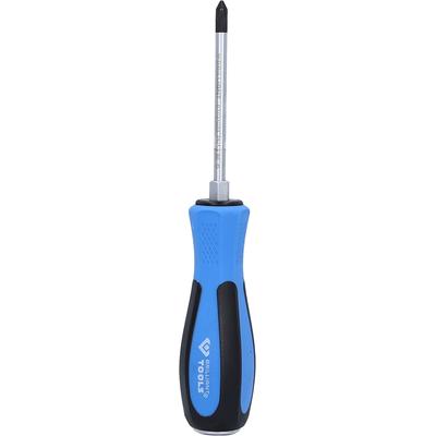 Brilliant Tools Schraubendreher Kreuzschlitz mit Schlagkappe, PH1 x 80 mm BT031023 Image