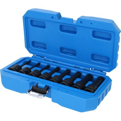 Brilliant Tools 1/2' Kraft-Bit-Stecknuss-Satz, XZN, 8-tlg, M5 - M18 Kraft-Stecknuss-Satz BT022605 Image