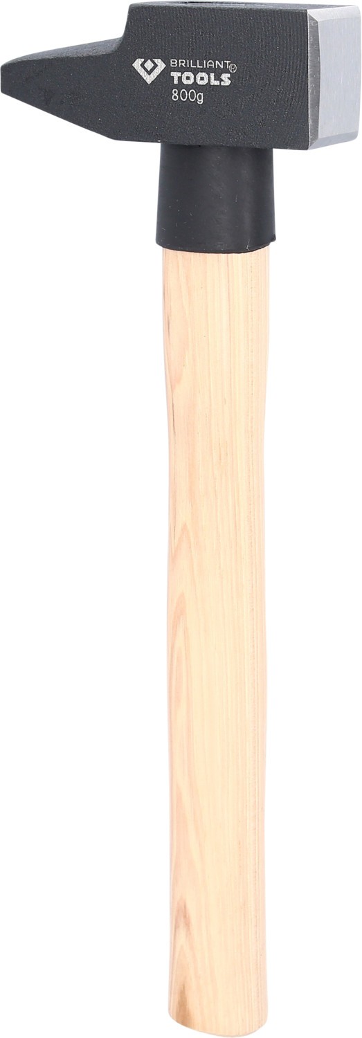 Brilliant Tools Schlosserhammer mit Hickory-Stiel, 800 g, französische Form BT077080 Image