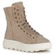 Schnürstiefelette GEOX "D SPHERICA EC4.1" Gr. 37, beige (sandfarben) Damen Schuhe Plateaustiefeletten