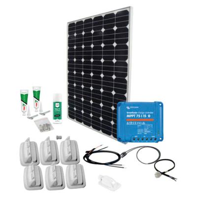 PHAESUN Solaranlage "SPR Caravan Kit, Solar Peak MPPT SMS15 170 W" Solarmodule silberfarben (silber, weiß) Solartechnik