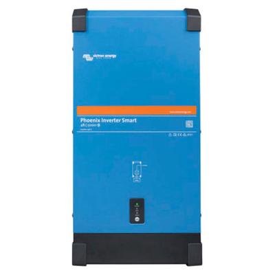 Wechselrichter VICTRON ENERGY "Phoenix 48/5000 Smart", schwarz (blau, schwarz), B:55,5cm H:29,5cm L:16cm, Wandler Image