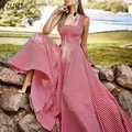 ZANZEA Holiday Long Maxi Dresses Womens France Elegant Tank Dress 2023 Summer Chic A Line Robe Party