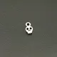 100 pcs 5x8mm Metal Alloy Silver Color Mini Skull Charm Jewelry Charms Pendant fit Jewelry Making