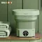 8L Folding Washing Machine with Dryer Bucket for Clothes Socks Underwear Cleaning Washer Portable