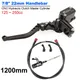 7/8" 22mm Motorcycle CNC Hydraulic Clutch Kit Lever Master Cylinder 125 ~ 250cc for HONDA YAMAHA