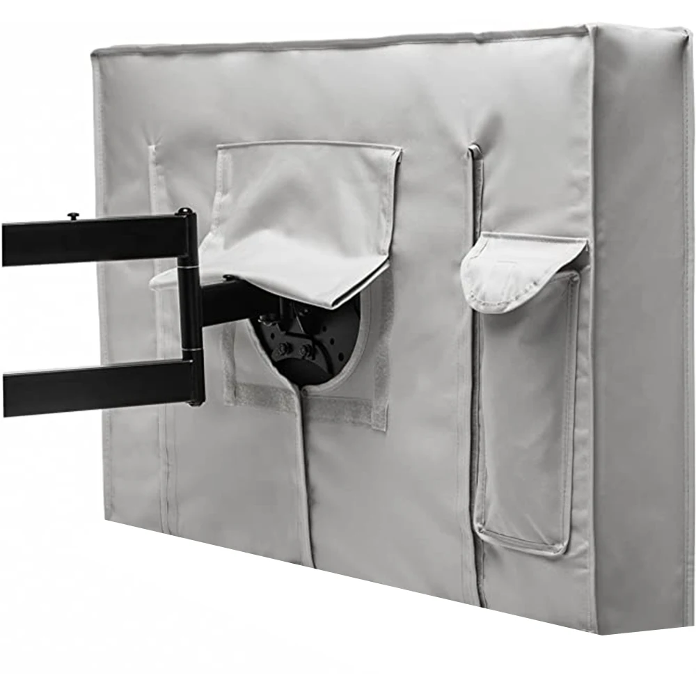 TV Wetter- und staubdichte Outdoor-TV-Abdeckung Beige 70 